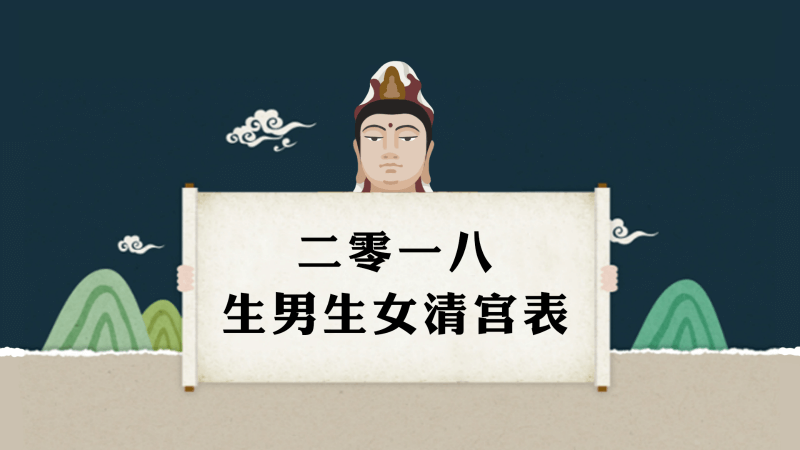 神准!一张表格、一秒钟测出生男或生女,收藏起来随时查! 八字算命