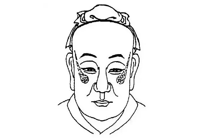 骨相学:驿马骨   驿马骨是由颧骨延伸至耳前位置处的,属于贵相,说明