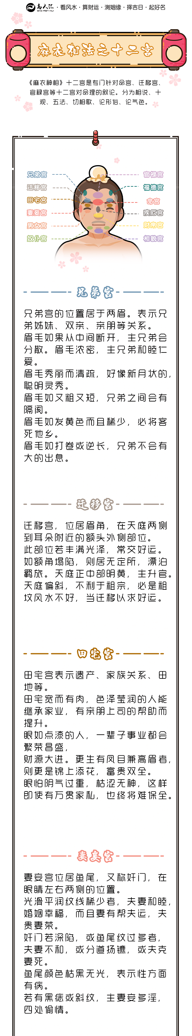 《麻衣神相》透过十二宫,轻松教你识人辨人,看穿一生旦夕祸福